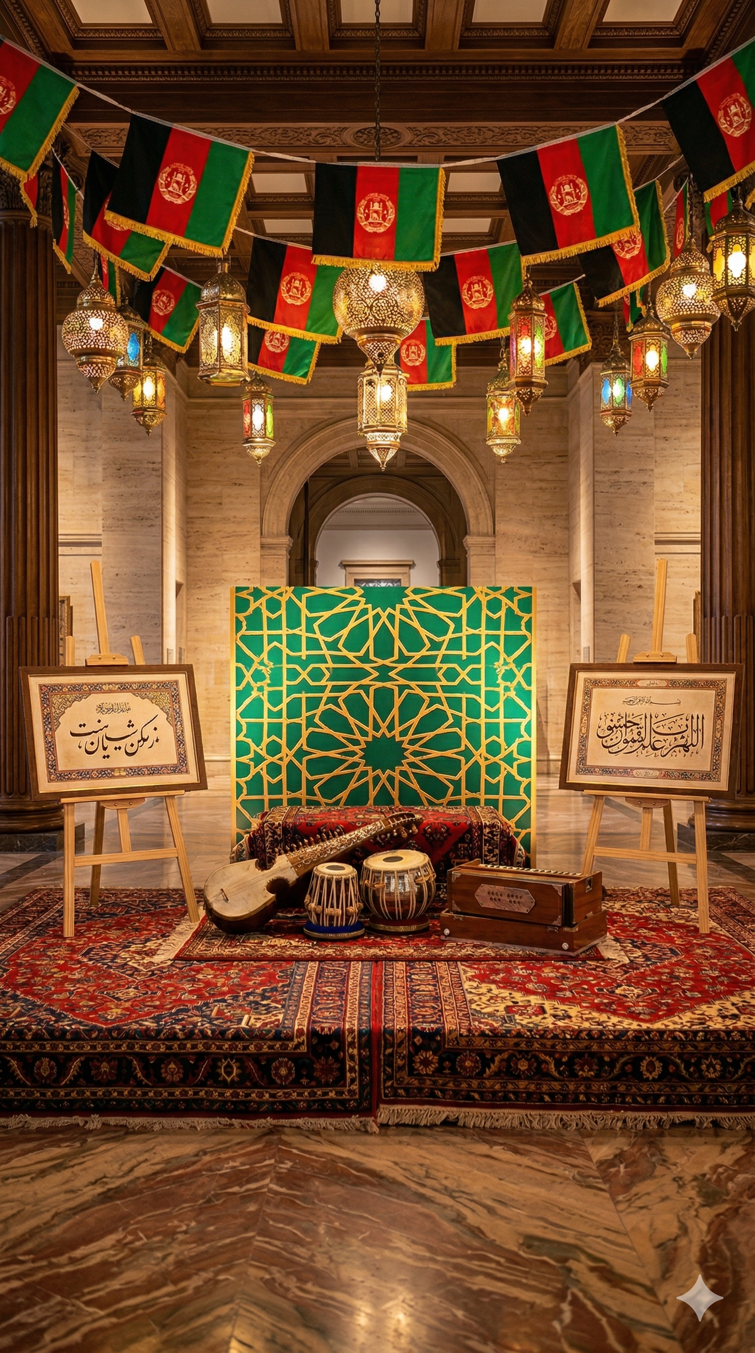 Afghan cultural performance