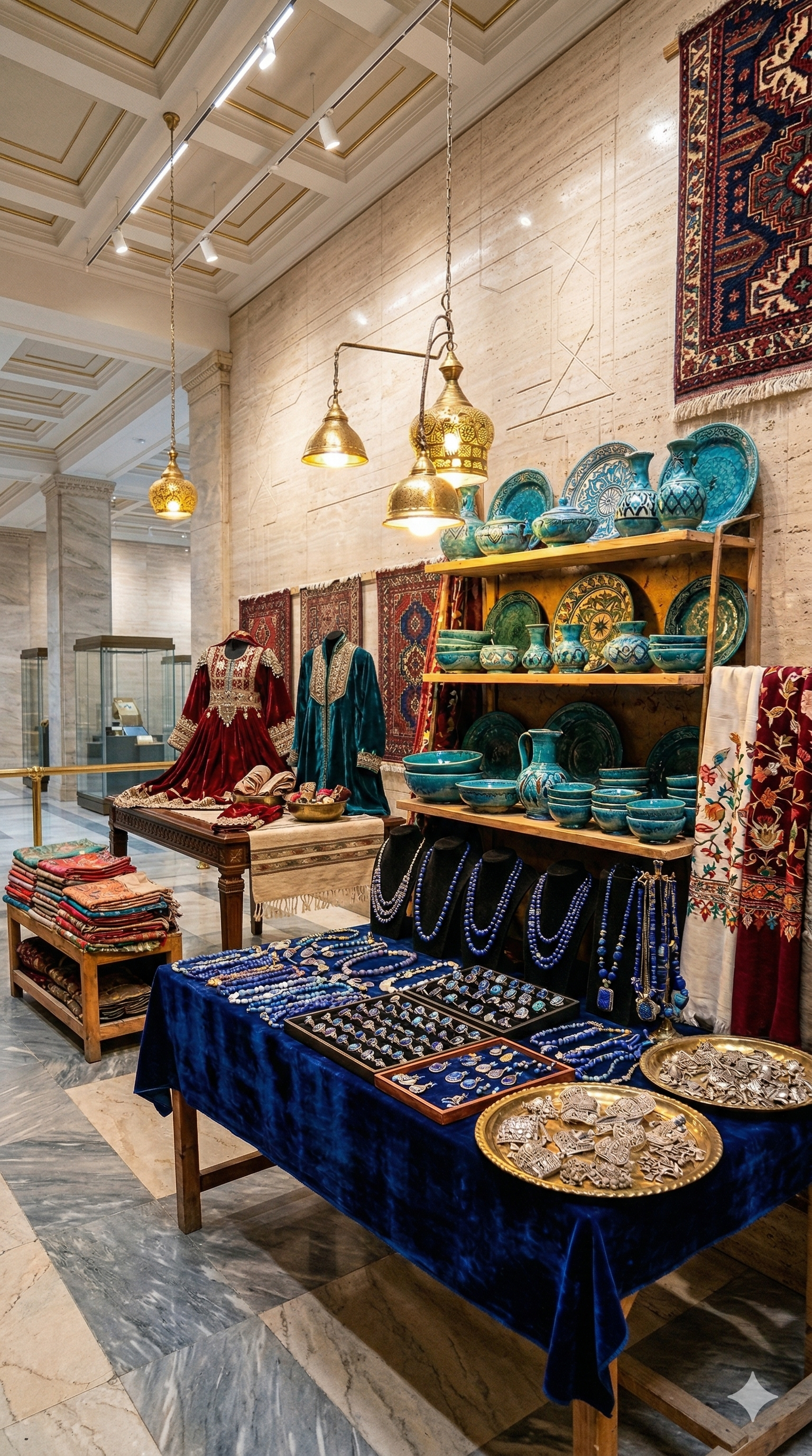 Afghan artisan crafts and textiles